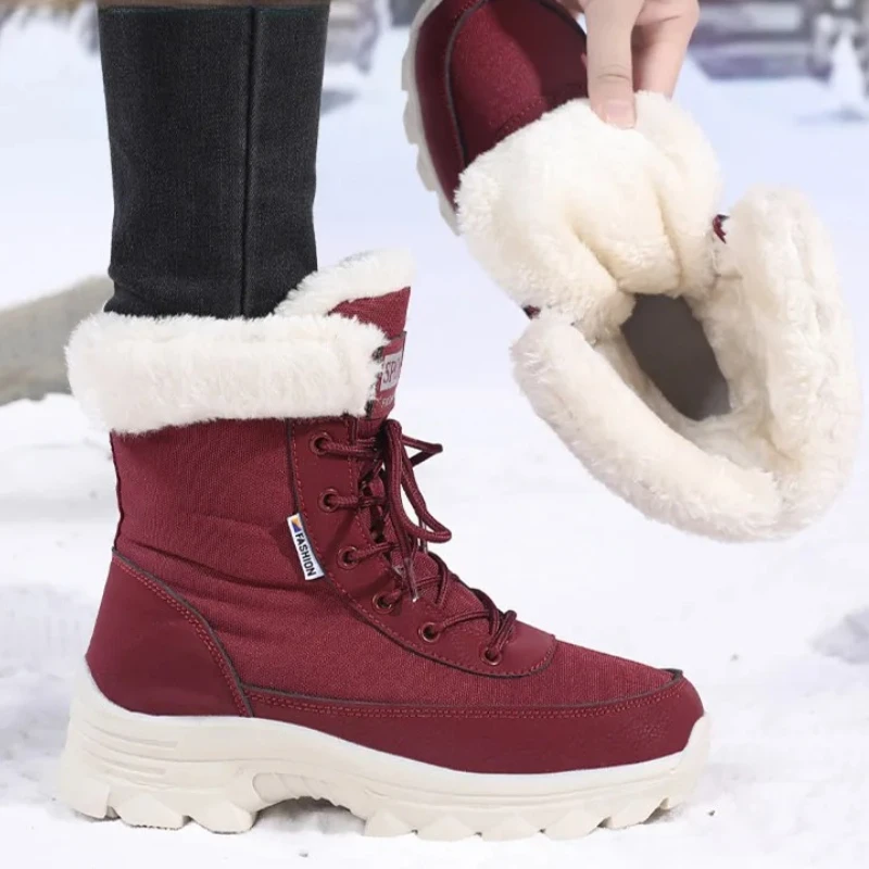 

Winter Shoes for Women Designer Luxury Shoes Warm and High Top All Day Comfortable Sports Shoes Hot and Casual Boots for Winter