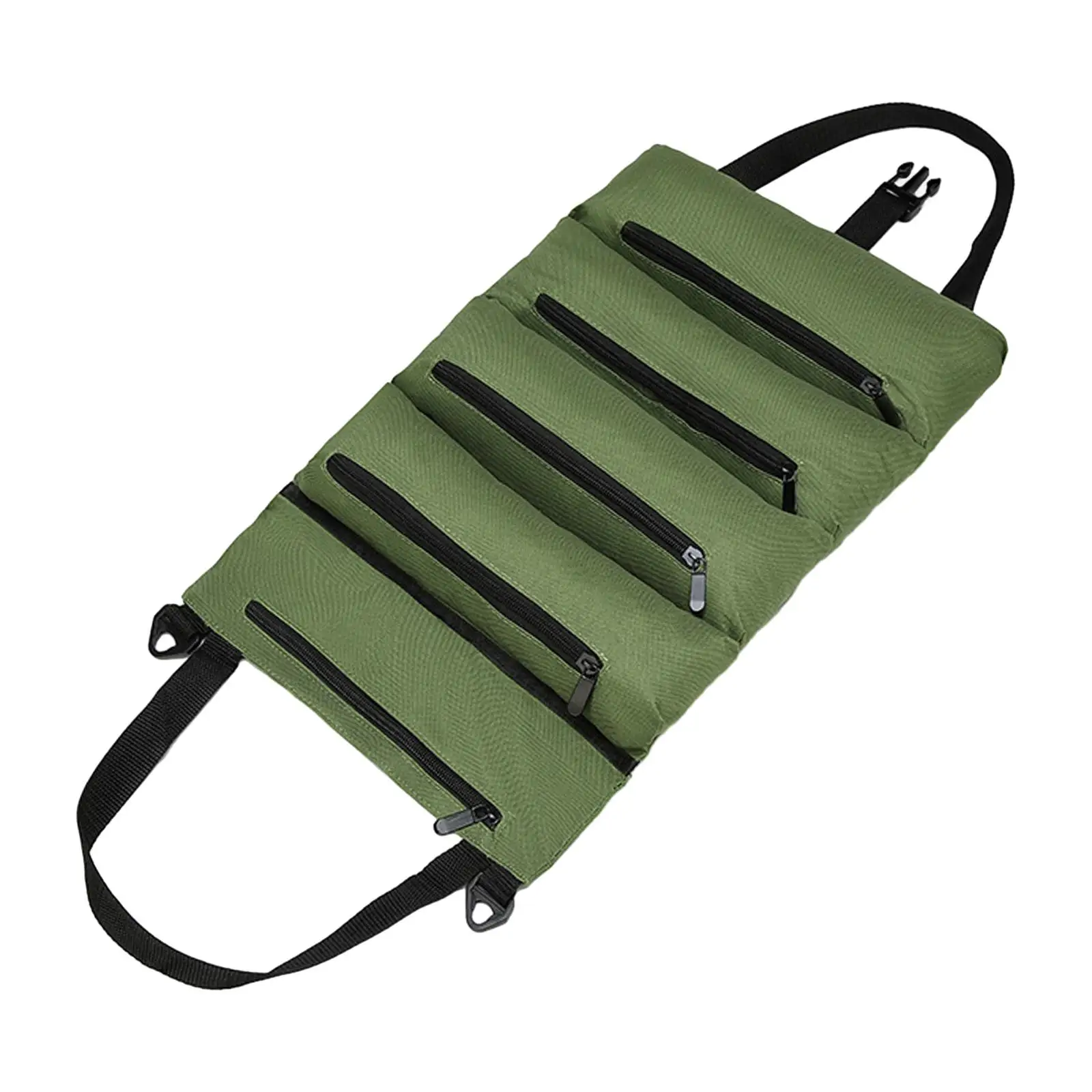 Tool Roll Pouch Tool Organizer Oxford Cloth Multifunction Roll up Tool Bag