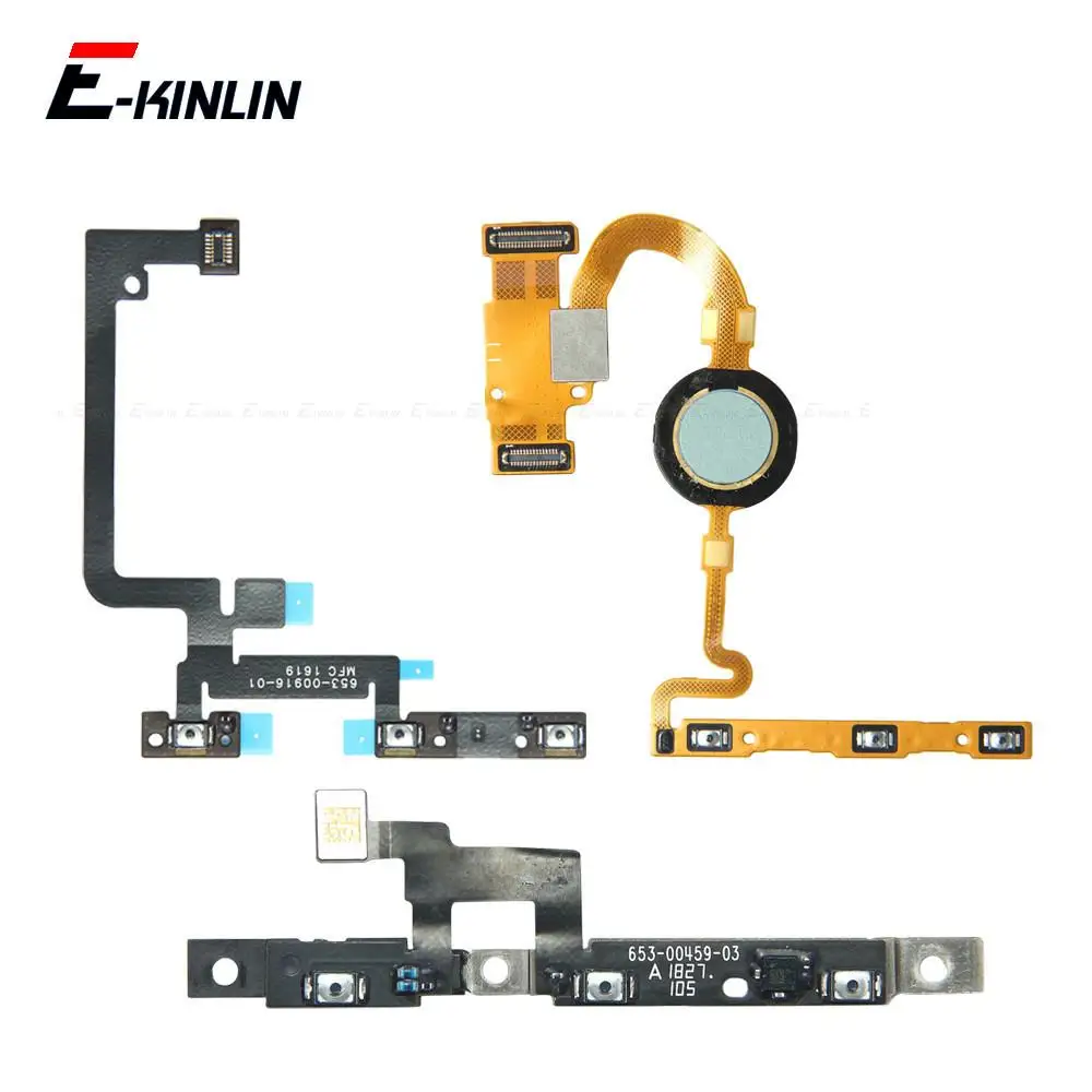 Switch Power ON OFF Key Mute Silent Volume Button Ribbon Flex Cable For Google Pixel 2 3 3a 4 XL 5 5a 4a 4G 5G Replacement Parts