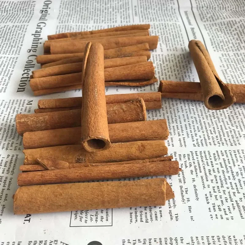 Weight 1-1.5CM/12pcs,Length 5~8CM,Real Natural Plants Dried Cinnamon Sticks With Fragrance,DIY Material,Christmas Decorations