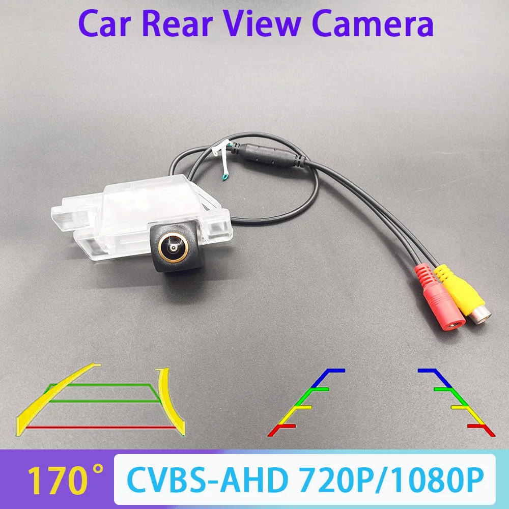 Câmera de Ré AHD 1080P CVBS para Citroen Peugeot 1007 2008 3008 208 301 307 308 406 407 408 508 607 806