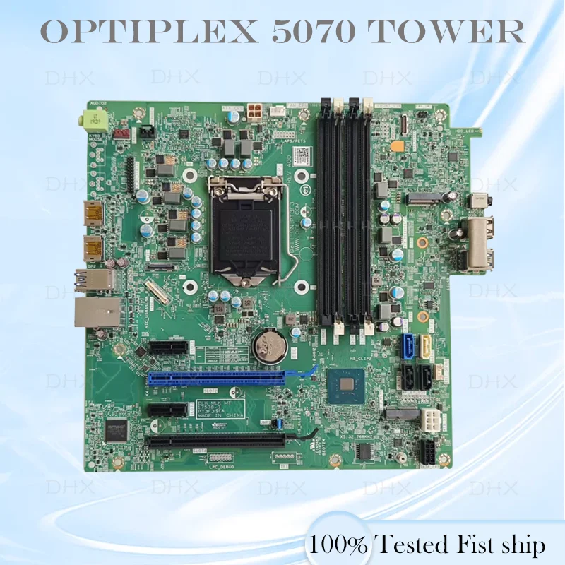 For Dell Optiplex 5070 Tower Desktop Motherboard 17538-3 CN-0XJ5V0 0XJ5V0 XJ5V0 Mainboard 100% Tested Fully Work be shipp quickl