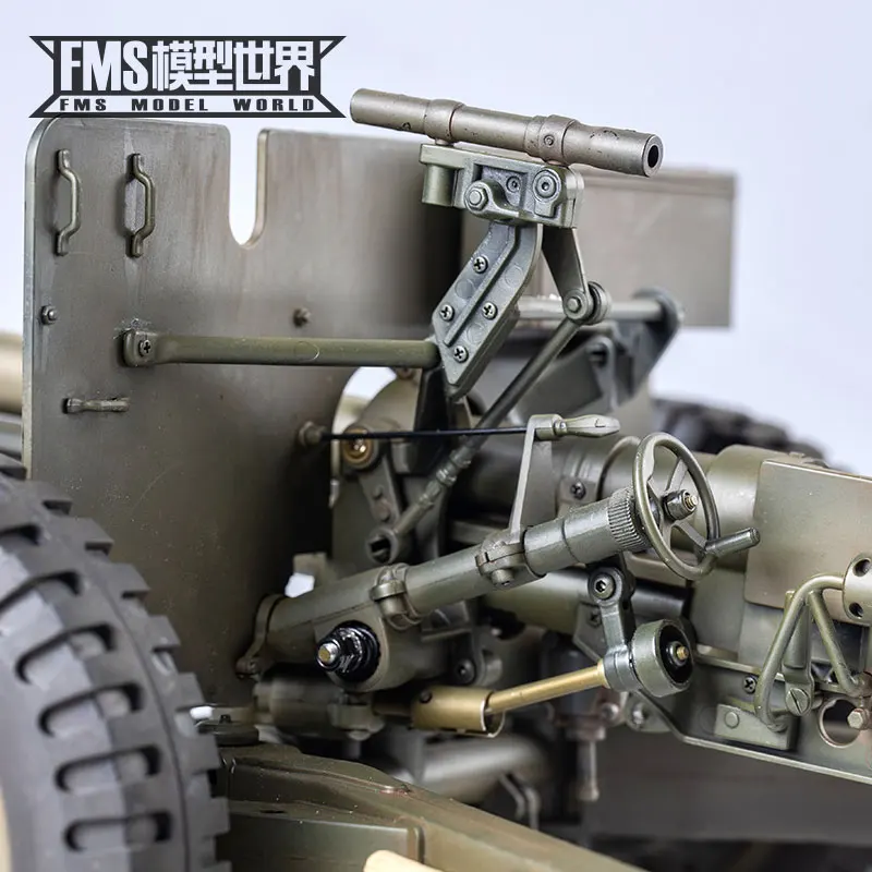 Fms 1:6 1:12 Scalatori Willis Auto telecomandata Accessori originali Simulato Anti serbatoio Pistola Modello staccabile Traino Pesante Pistola Rc