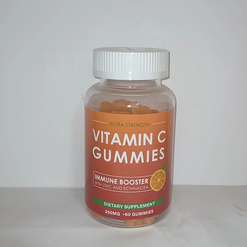 تعمل علكات فيتامين C على تعزيز المناعة، وتعزيز تركيب الكولاجين، وتحسين حالة البشرة، والأغذية الصحية