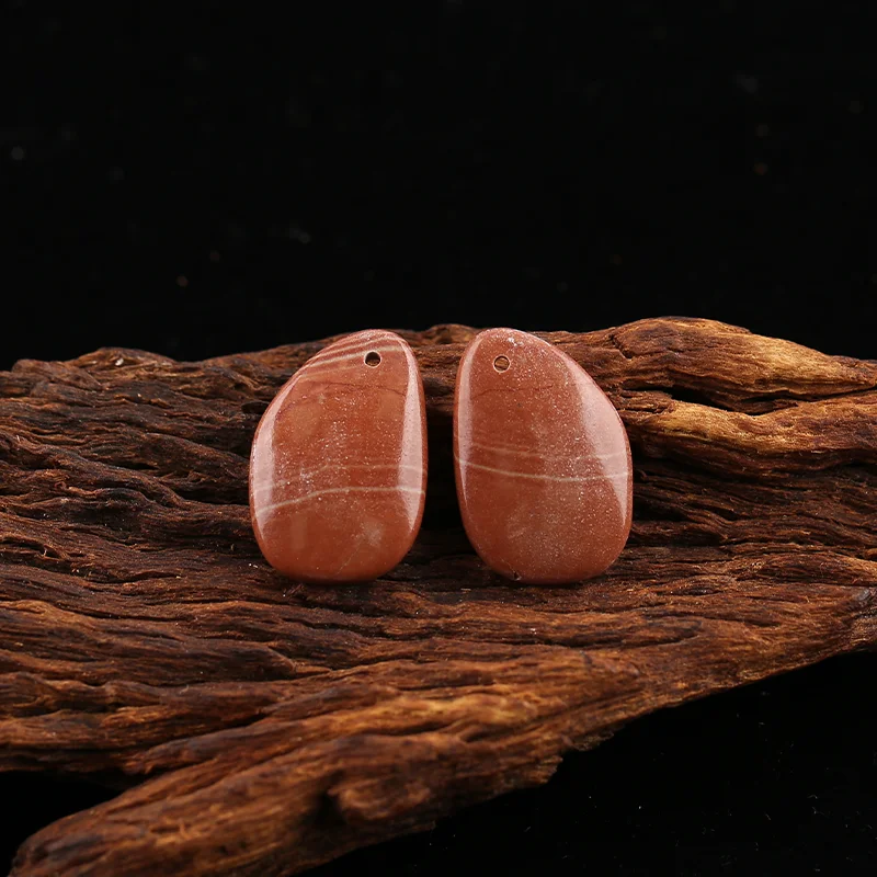 B&F Picture Jasper  Earring Beads for Jewelry Making, Handmade Natural stones beads, Stones for jewelry Making Supplies