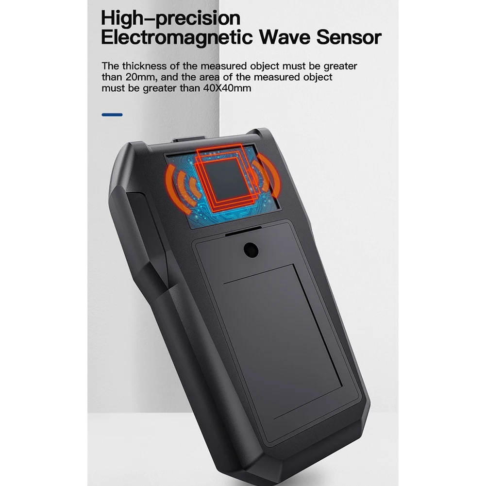 For Excess Moisture WM700A Moisture Meter for Wood Gypsum Board Brick Masonry Measures 0% to 55% with Buzzer Alarm