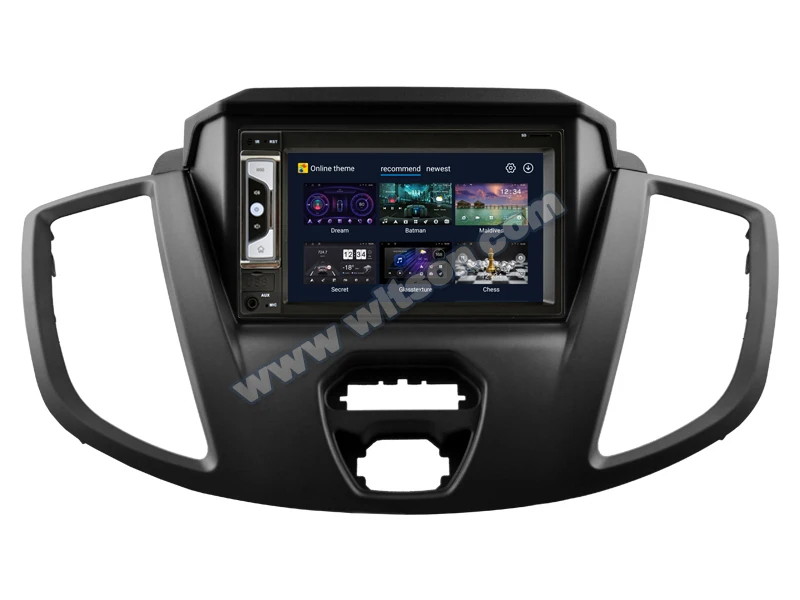 راديو السيارة السيارات Carplay أندرويد الصوت لتحديد المواقع لفورد ترانزيت 2015 - 2018 Multimedia 7 "شاشة تعمل باللمس واي فاي بلوتوث ستيريو