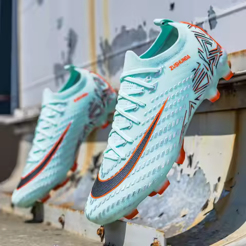 FG/TF Men Soccer Shoes Unisex Professional Ultralight Football Boots Cleats Grass Training Match Sneaker Outdoor Football Shoes