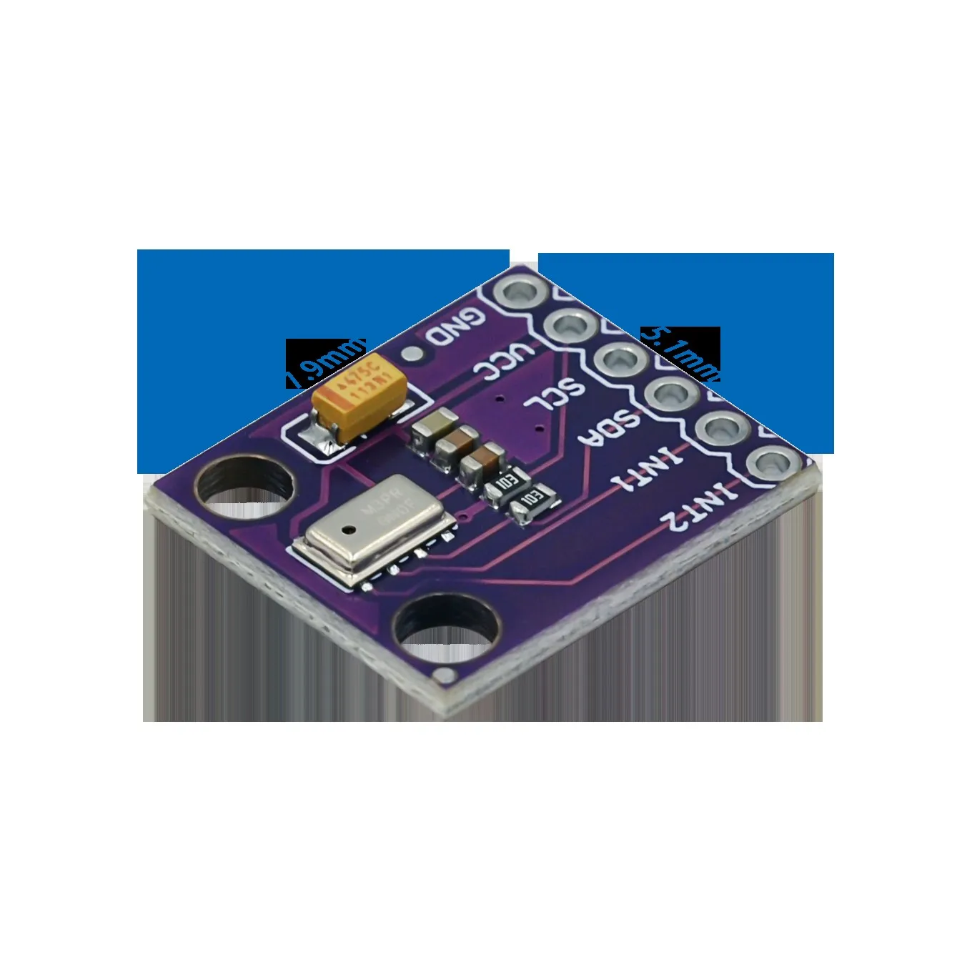 MCU-3115 MPL3115A2 barometric pressure altitude intelligent temperature sensor module