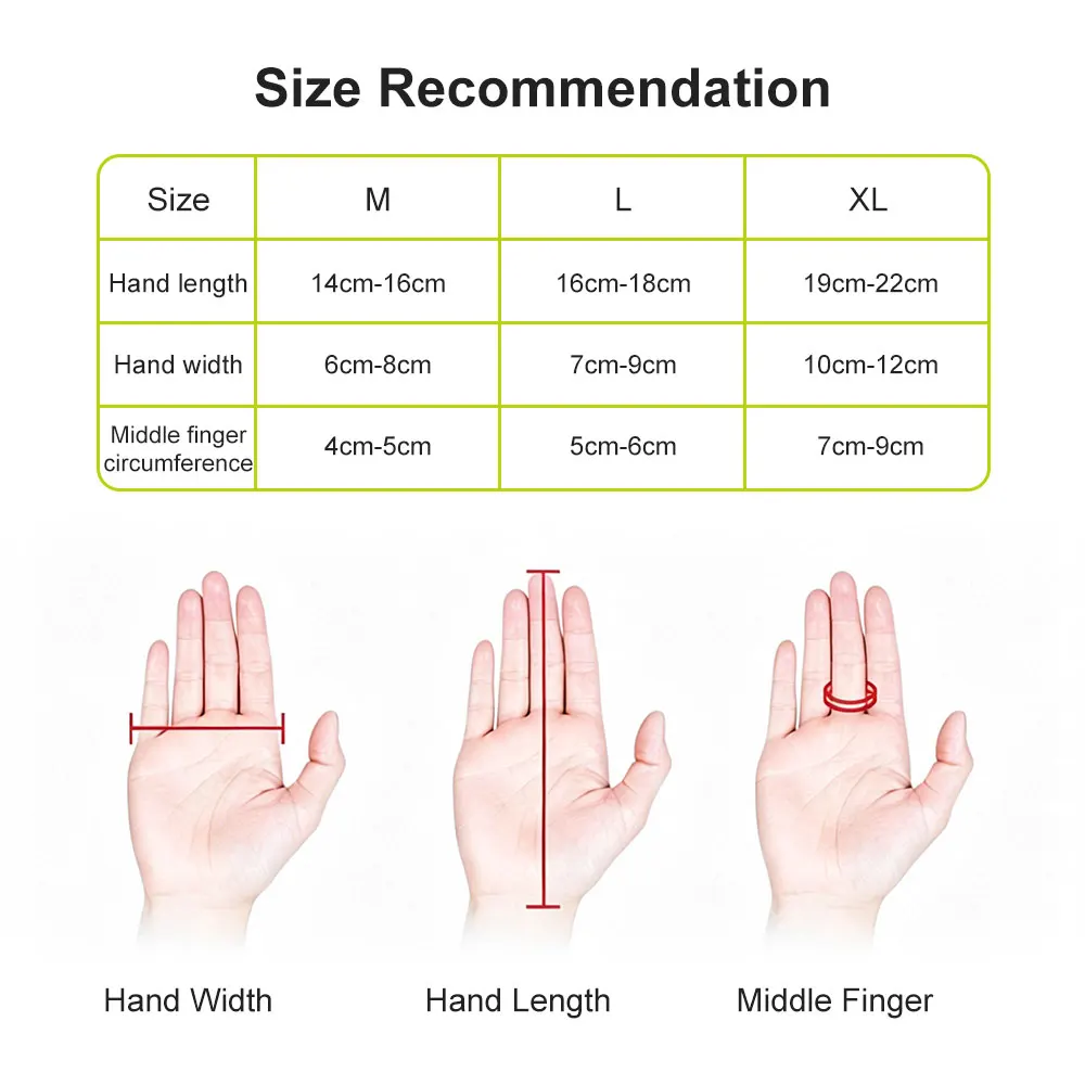 Rechargeable Pneumatic Rehabilitation Robot Glove , Intelligent 9-level Intensity Adjustable Mirror Finger Training Hand Trainer