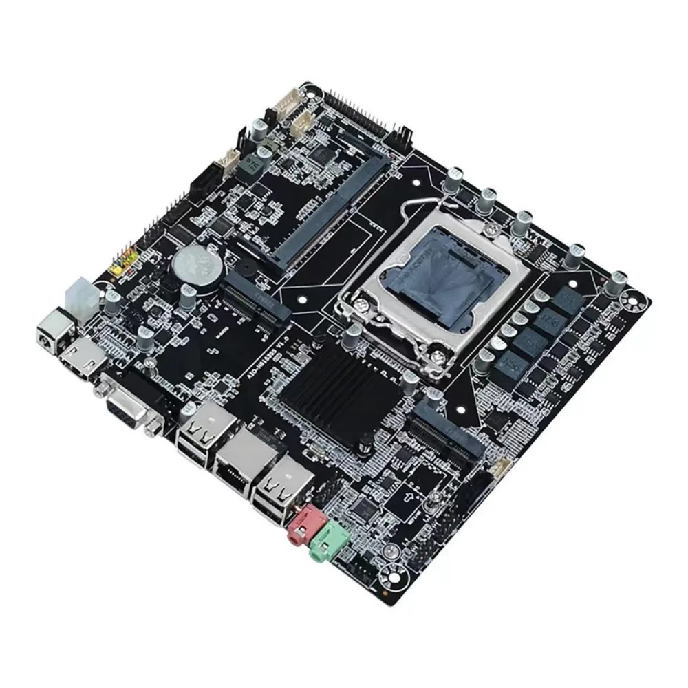 New LGA‑1155 H61 All‑in‑One PC Motherboard, Support MSATA, with DC 12‑19V Power Input