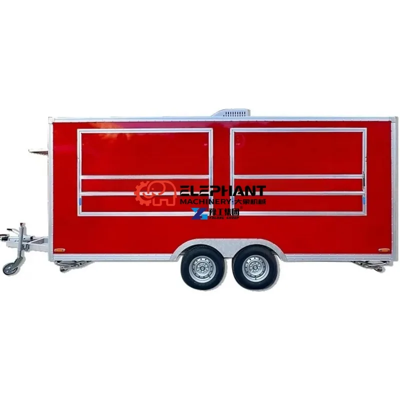 Food Truck for Sale, 304 Stainless Steel Interior, Energy Efficient System, Custom Water & Electricity Setup, Ideal