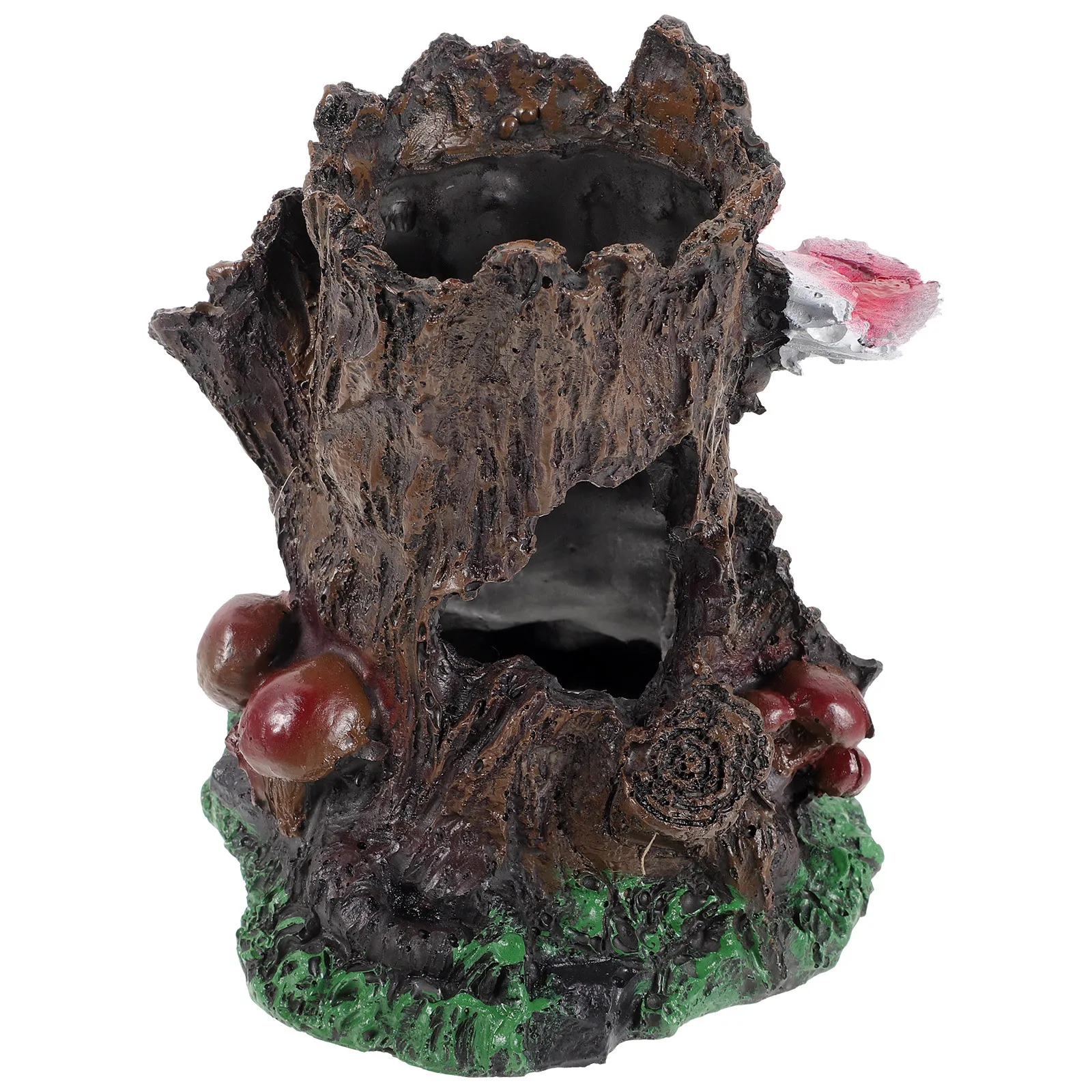 

Aquarium Stump Resin Tree Trunk Decorative Fish Tank Ornament Underwater Hideout Landscape Artificial Trunk Fish Tank Decoration