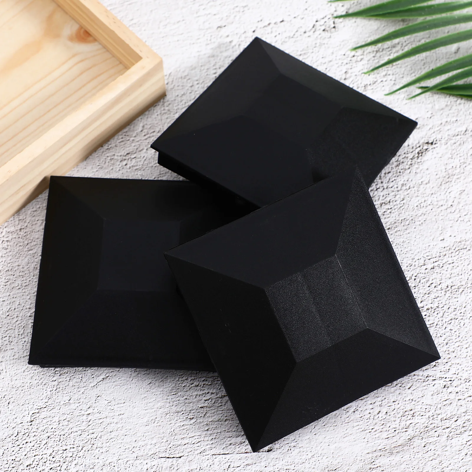 12pcs Fence Caps Plastic Weather Resistant Outdoor Post Covers Guardrail Post Caps For Wood Fence Porch Decking Screws Included