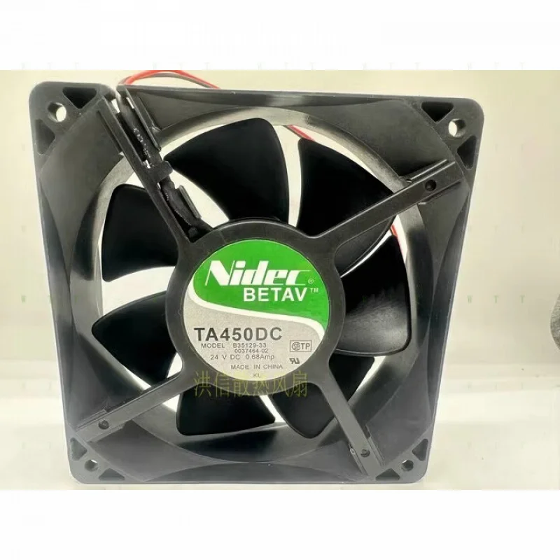 

H 1 шт. Nidec B35129-33 DC24V 0.68A 12cm12038 охлаждающий вентилятор