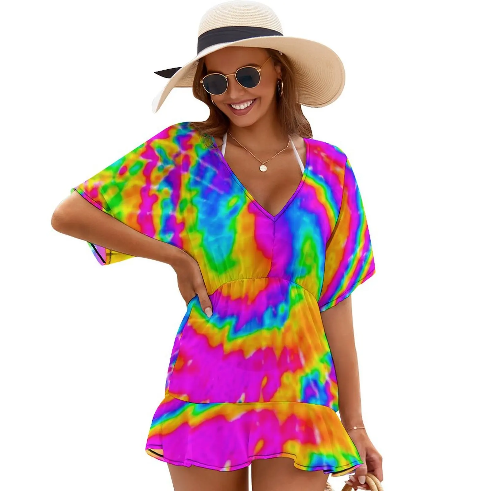 

Tie Dye is Life. Cover Ups woman dress Clothing evening dress ladies