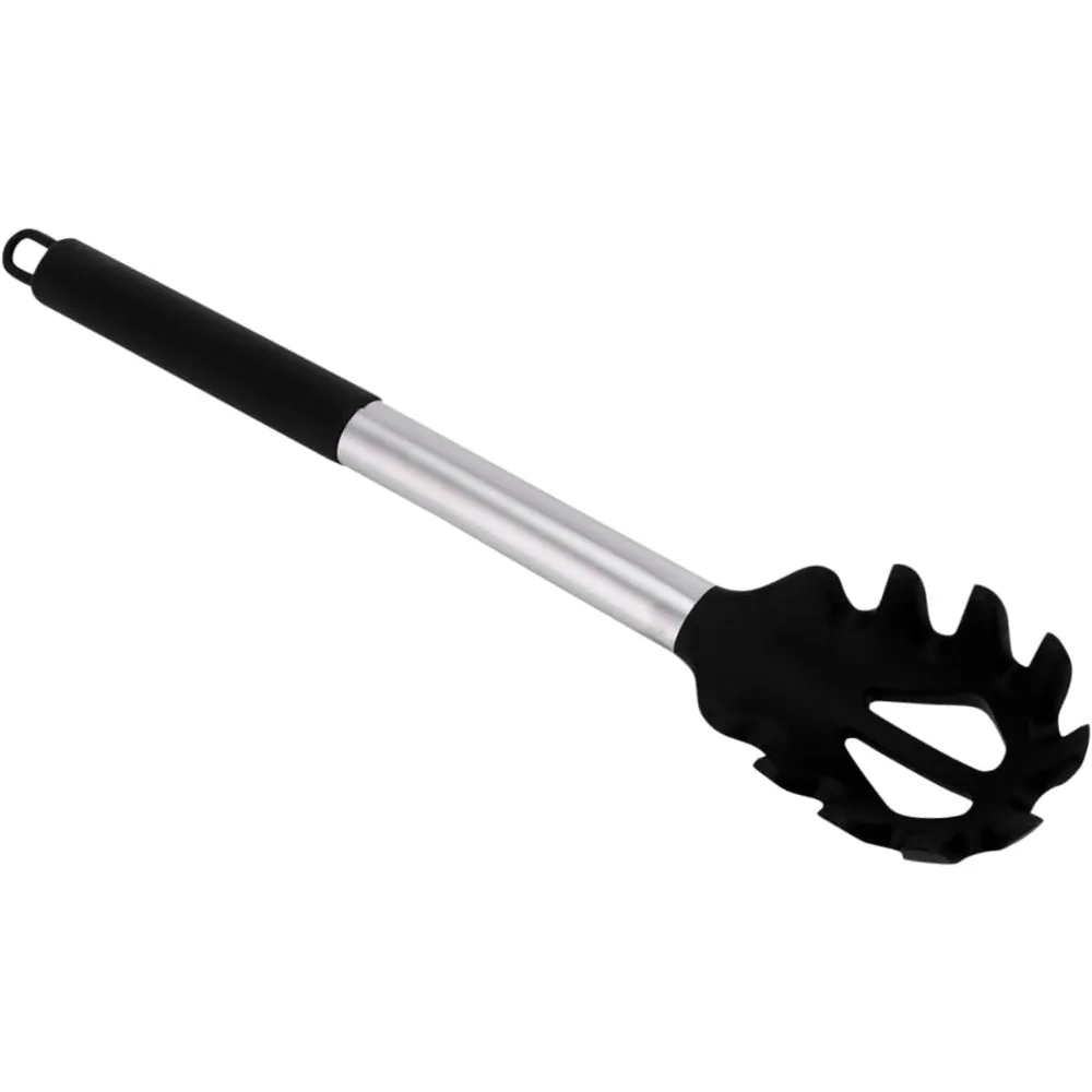 Силиконовая ложка-друшляк для лапши, гибкая кухонная ложка для домашнего ресторана, пищевая силиконовая устойчивая к царапинам посуда с