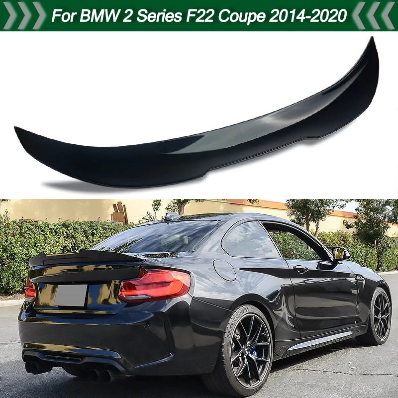 new Duck Bill Rear Trunk Spoiler For BMW 2 Series F22 F87 M2 Coupe PSM Style 2014-2018 Rear Tail Wings Magickit