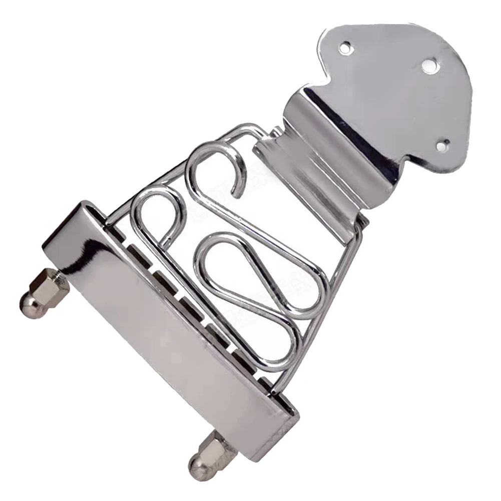 

Trapeze Tailpiece for 6 String Guitars Metal Construction Replacement for Jazz LP Models with Mounting Hardware