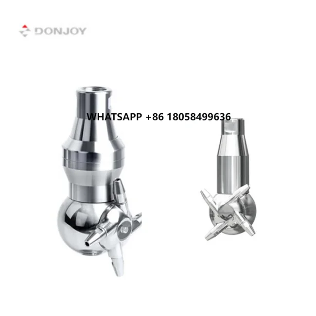 

2020 New Donjoy 360 Degree Cleaner Rotary Jet Head tank Cleaning Nozzle Water tank Cleaning Equipment