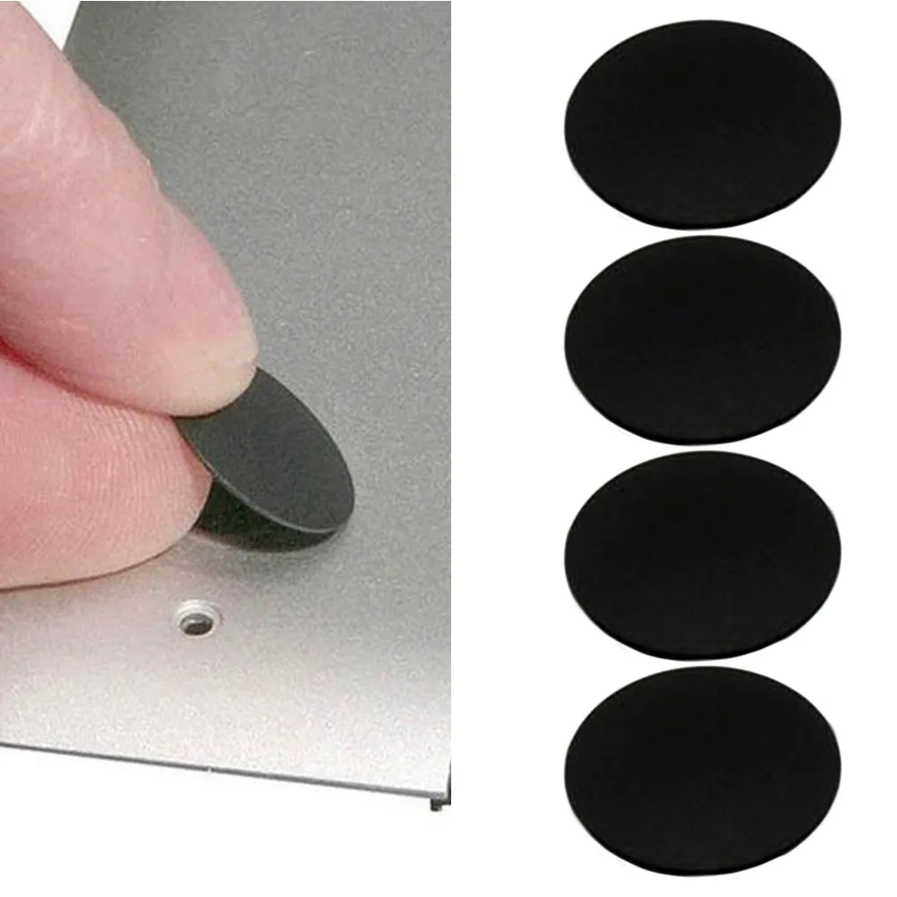 4Pcs Laptop Rubber Foot Pads Set for Pro A1278 A1286 A1297 13 15 17 Inch Bottom Case Repair Supplies Non Slip