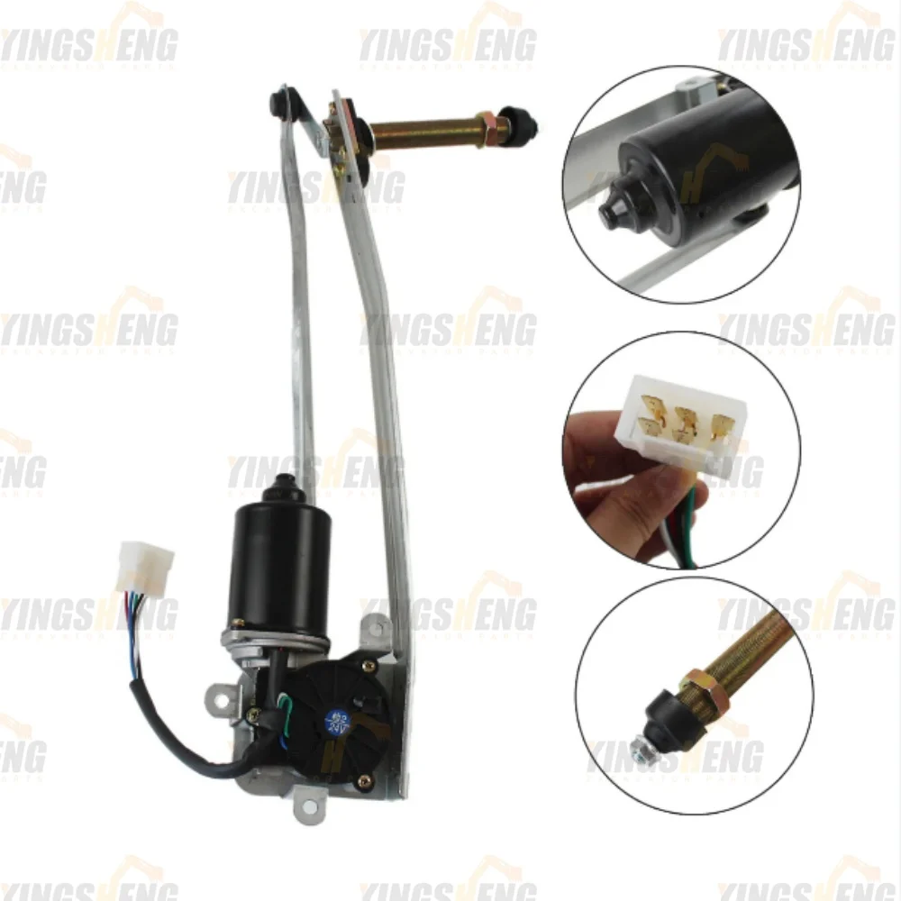 

Запчасти для экскаваторов 538-00011, двигатель стеклоочистителя Doosan Daewoo DX140, DX180, DX170, DX140W, DX300LC, двигатель стеклоочистителя DX380