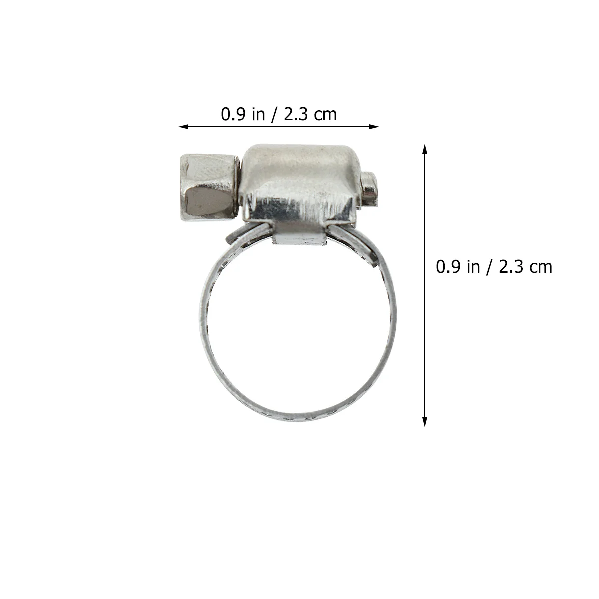 

Stainless Steel Hose Clamp Durable Polished for Plumbing Automotive Mechanical Applications Tight Space Installation Tool