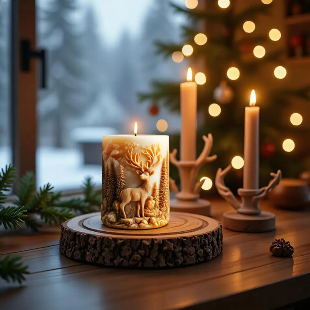 Relief Forest Elk C…