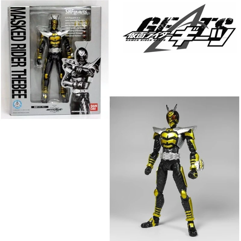 

In stock Kamen Rider King Bee pokemon labbubu us rotor Mecha model collect Holiday Gifts Decorations Ornaments Figure