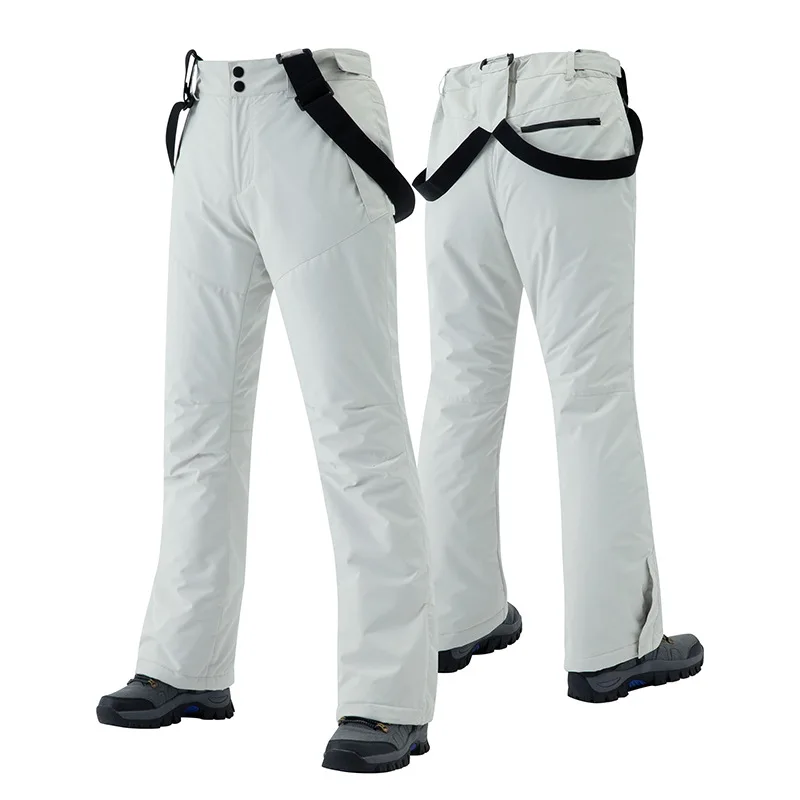 Pantalones de esquí de invierno para hombres y mujeres, deportes al aire libre, alta calidad, a prueba de viento, impermeables, pantalones de nieve cálidos, pantalones de snowboard de esquí de invierno