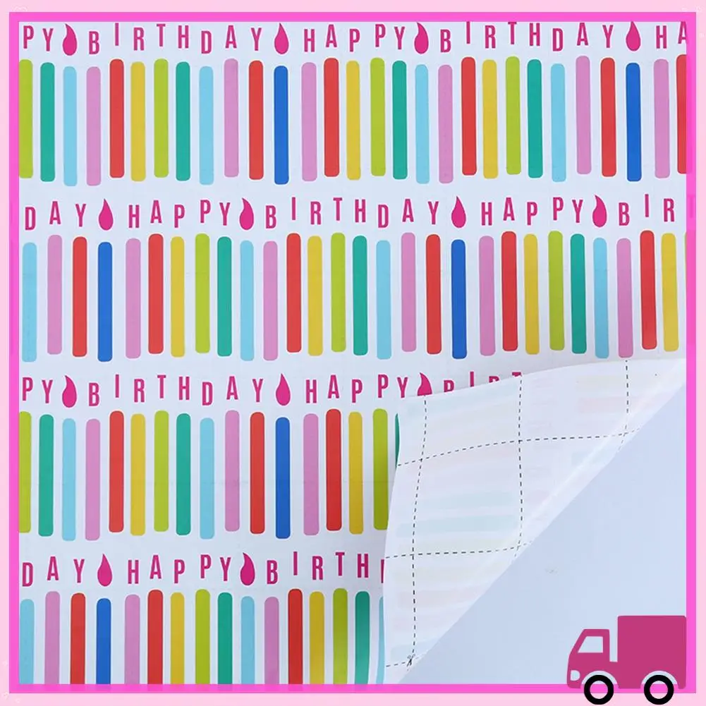 Compact Wrapping Paper Sheets Set Of 6 ,For Birthday Party Wrapping Paper Gift Wrap Papers,Present Gift Wrapping Paper