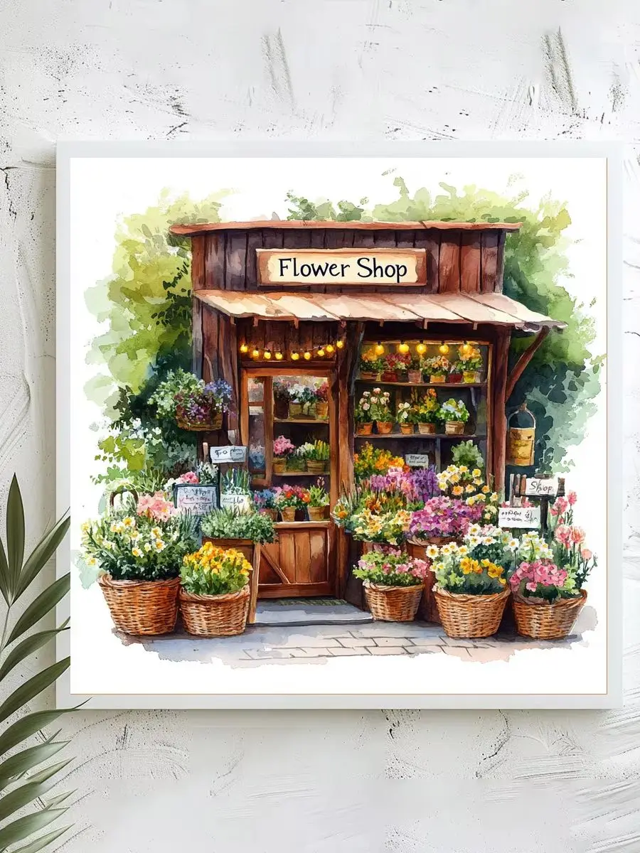 1 Stück 40x40 cm/15,74 Zoll, 11Ct/14Ct Kreuzstich-Set, DIY Valentinstagsgeschenk, Stickerei-Set für Festivals, Stadt – Detail 1
