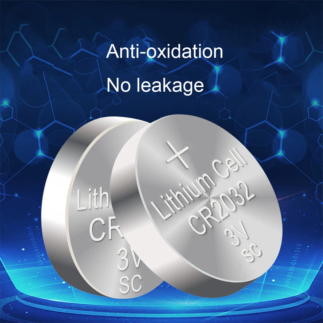 100 pces cr2032 cr 2032 ecr2032 3v bateria de lítio para relógio computador controle remoto calculadora botão pilha moeda bateria