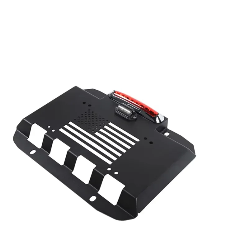 

For Jeep Wrench JK 2007-2017 JL 2018+ Replacement Tailgate Exhaust Cover Plate Spare Tire License Plate Holder