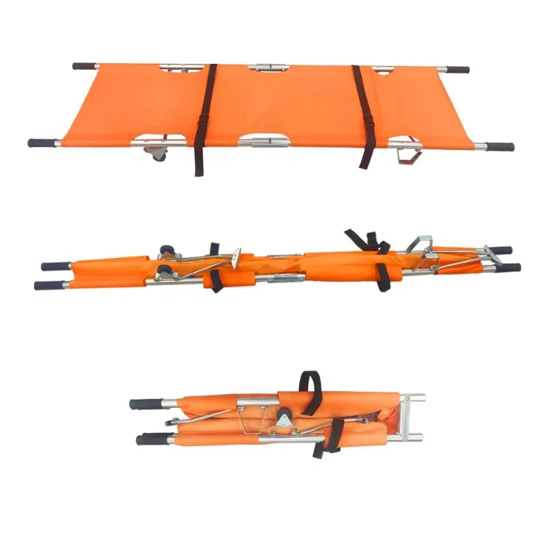 

Portable emergency stretcher