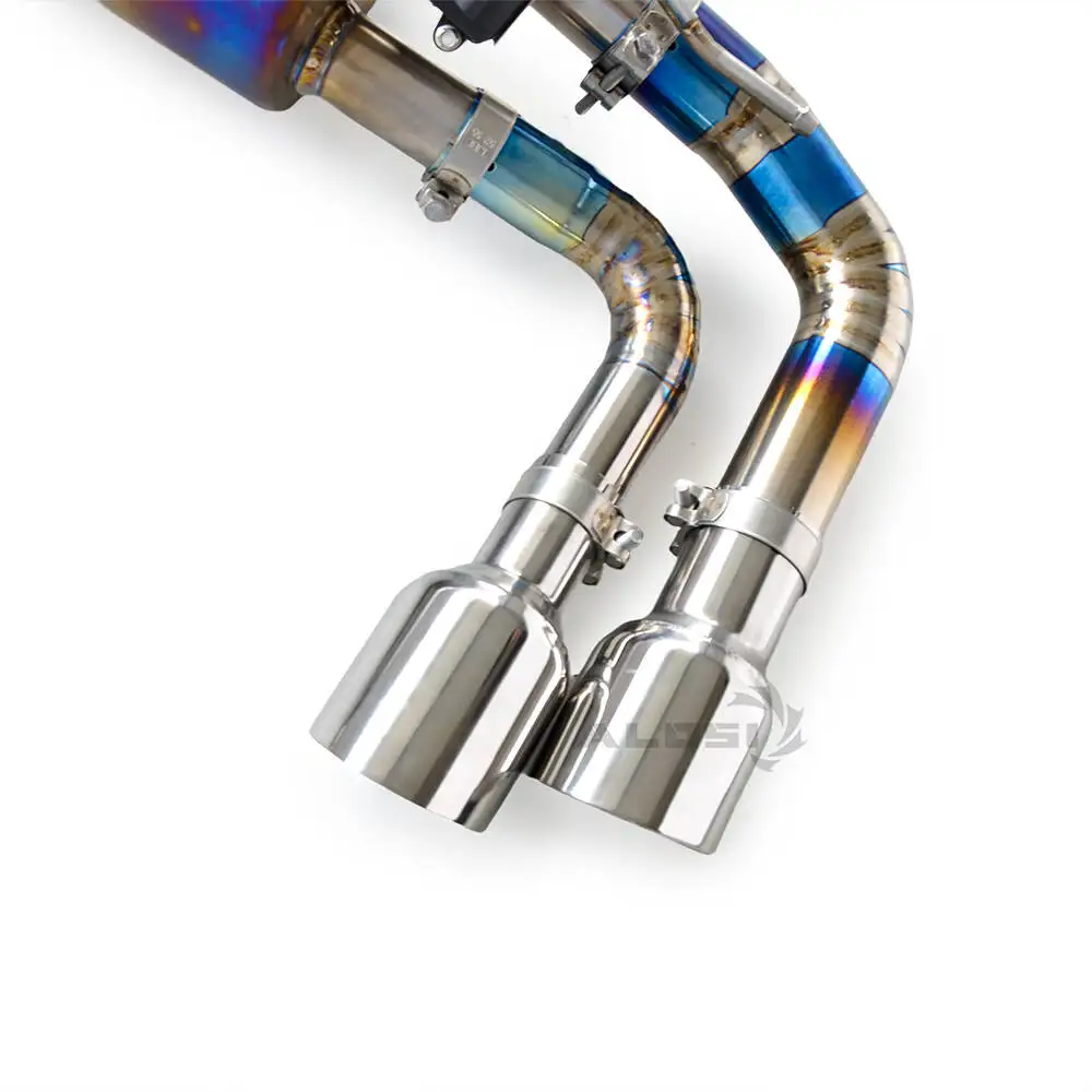 

Suitable for Audi S3 8V 2.0T 2014-2020 titanium alloy valve exhaust high-performance lightweight exhaust system