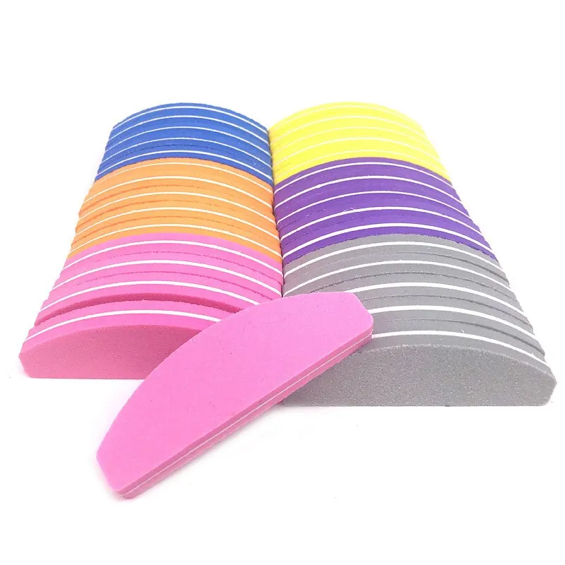 10 Stück Mini Schwamm Nagel feilen Polieren Schleifen Maniküre Block Pflege Nägel Kunst Puffer Politur Pediküre Board Salon Maniküre Werkzeuge