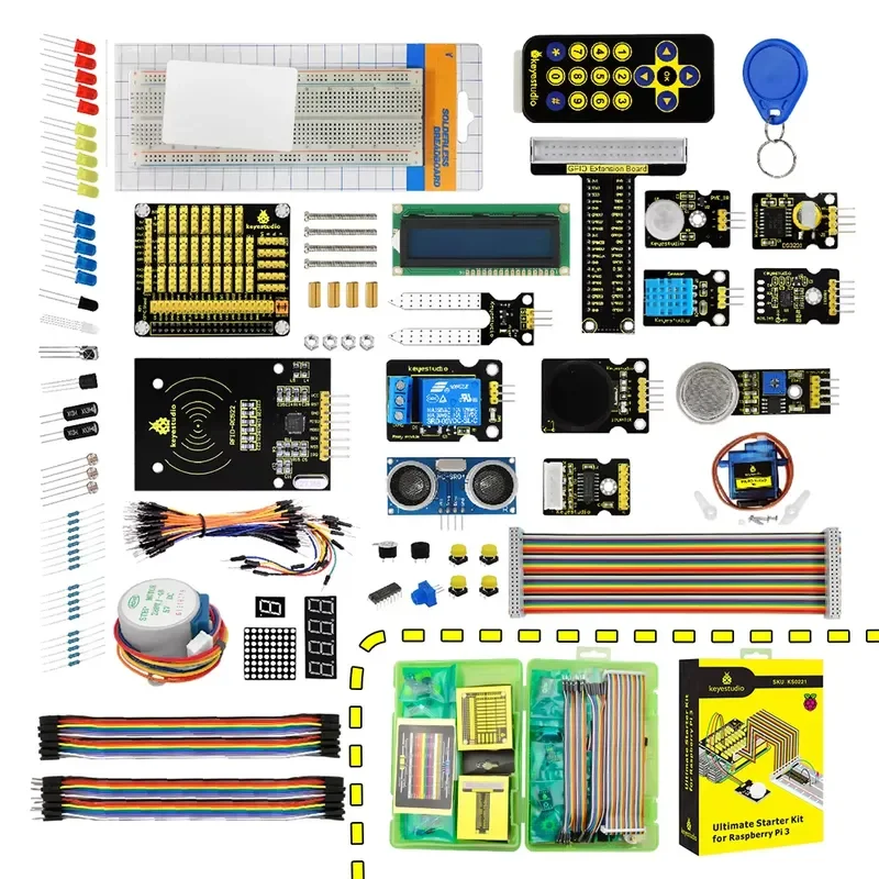DIY Electronic STEM New Starter Kit with Tutorial Kit Programming Starter Kit for Model 3 4 B/B +