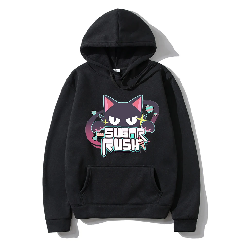 Blue Anime Archive Hoodies Sugar Rush Funny Men/Women Clothing Unisex Streetwear Manga Cosplay Clothes Kawaii Graphic Pullovers