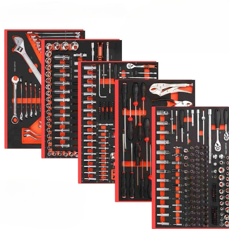 Auto repair tool set, sleeve ratchet wrench, workshop hardware combination, complete set of maintenance