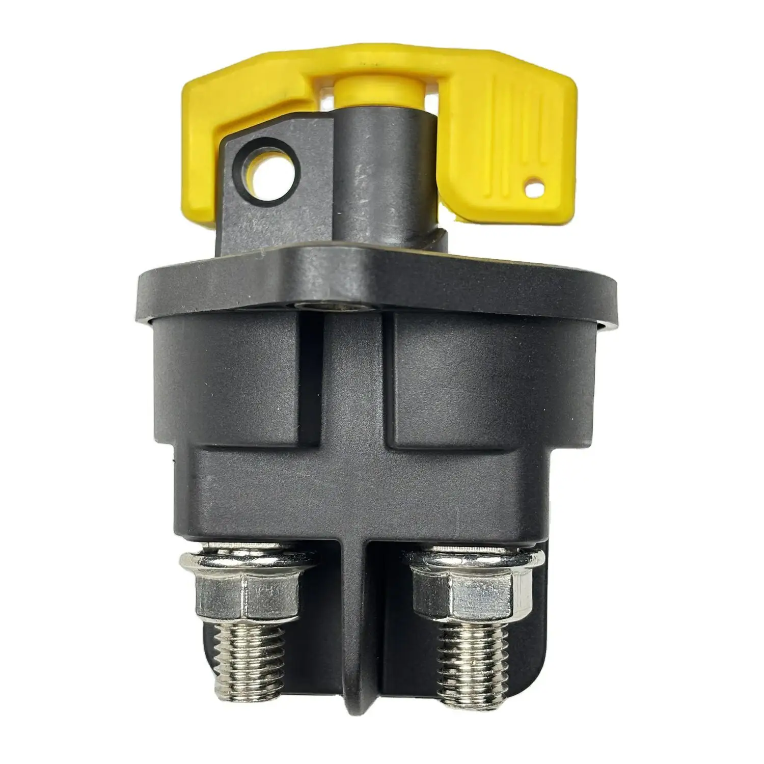 

Battery Disconnect Switch 880175-0002 for Dual Pole w Lock Out 48VDC 500 Amp yellow