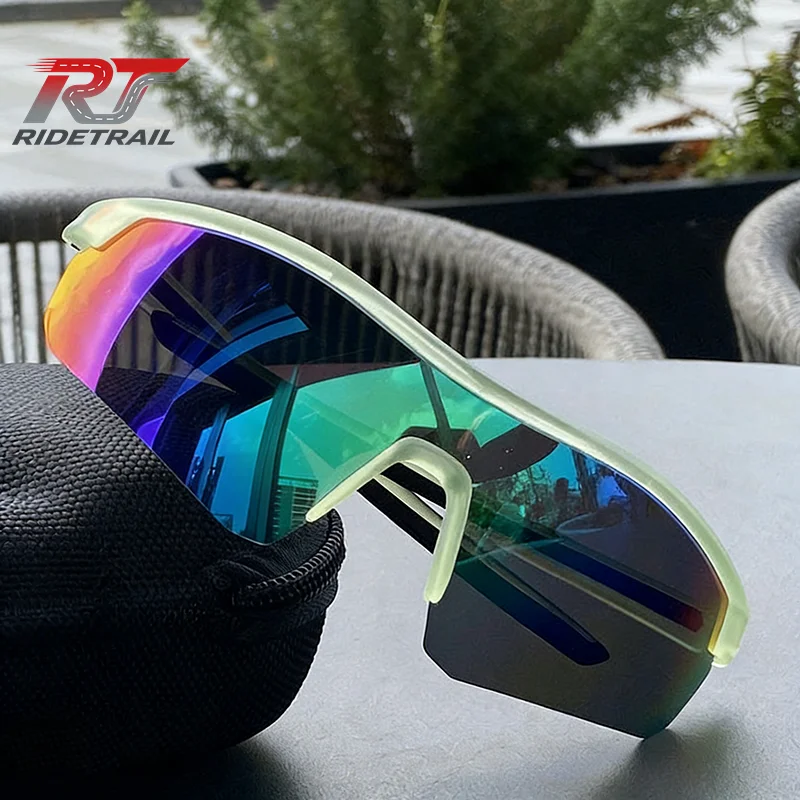 RIDETRAIL Children's Cycling Glasses – Polarized Sports Sunglasses for Cycling & Outdoor Activities (Windproof & UV Protection)
