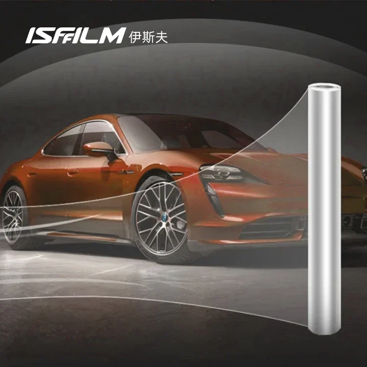 

ISF PR5 High Glossy TPU Coating Anti Scratch Auto Paint Protection Wrapping Price Full Body high polyurethane PPF roll car film