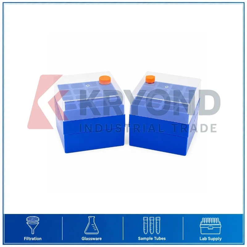 Plastic Centrifuge Tube Storage Box 10mL 15mL 50mL 16 Wells 36 Slots Freezing Container Laboratory Cryovial Holder Research Kits