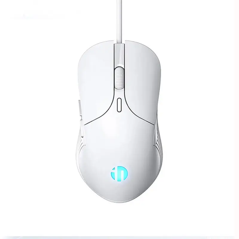 INPHICINPHIC PB1P 6 Button 4800DPI Ergonomic Optical USB CoButton 4800DPI Ergonomic Optical USB Computer Mouse Wired Gaming mice