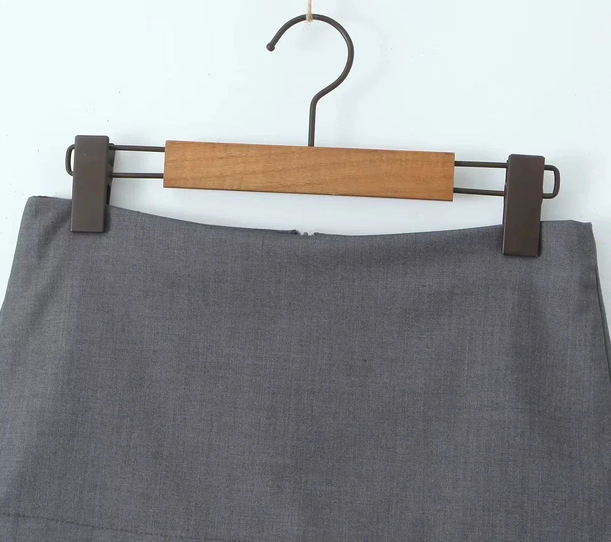 Low-Waist Side Zipper Suit ort Skirt Women's Trendy Anti-Light Leotard  Skirt Commute Sle Pure Color Other Material