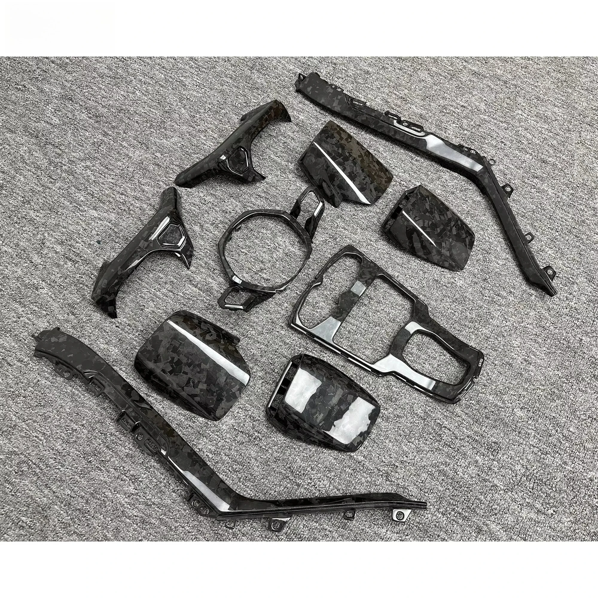 Hot Sale Dry Forged Carbon Fiber Automotive Interior Rambo Huracan LP580 LP610 2014-2018 Carbon Interior
