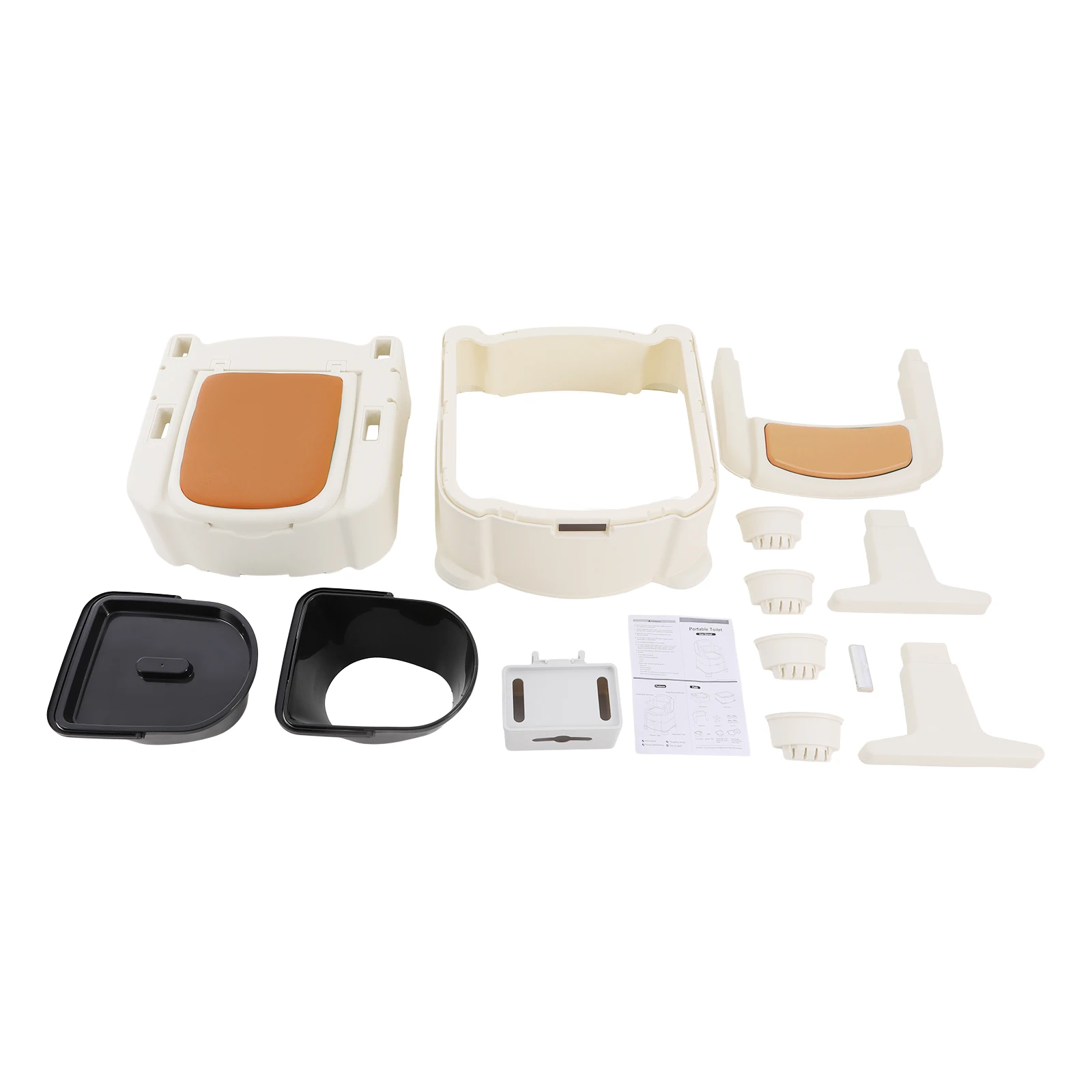 Picture 9: Elderly Bedside Commode with Induction Night Light And Tissue Box Disability Access Commode for Comfortable Nighttime Use