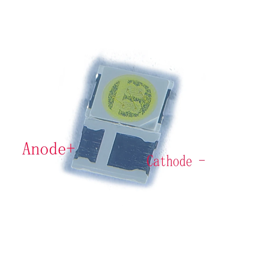 500PCS/Lot 3528 SMD LED 2835 6V Cool White 1.5W For Jufei  TV LCD Backlight