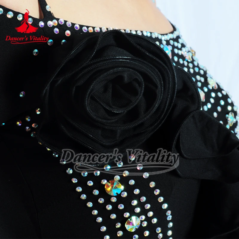 Modern Dance Practice Dresses Standard Ballroom Classs Performance Costume Viennese Waltz Tango Quickstep Professional Clothing